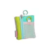 Novo Porta-Cartões Cor Dopamina, Bolsa de Armazenamento de Malha Ultraleve, Bolsa de Armazenamento Multiuso, Chaveiro