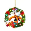 2024 novo lançamento de árvore de Natal transfronteiriço pingente decorativo de acrílico plano Mickey Mouse para retrovisor de carro