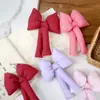 Natal Transfronteiriço Tridimensional Enchido com Algodão Laço Longo Adesivo de Tecido Lancheiro Buquê Balde de Abraço Material DIY Atacado
