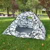 Fabricante Original Pesca en Hielo al Aire Libre Espacio Amplio Tienda de Invierno Camping Engrosada Resistente al Viento Puerta Doble Cálida Tienda de Pesca en Hielo