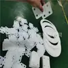 Piezas de estampado de película King F4 de plástico, junta no estándar de estampado de PTFE