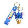 Llavero de Dibujos Animados Stitch Transfronterizo Serie de Postres Lindos Colgante para Mochila Adorno para Coche Regalo de Máquina de Garra