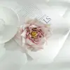 Flores de rosa artificial de 9 cm, flor para la cabeza hecha a mano para DIY, ramillete, accesorios para coronas, accesorios para fotografía de escenas de boda