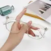 Maquillaje Natural Estilo Coreano Moda Monturas Anti Luz Azul Gafas Anti Luz Azul para Hombres y Mujeres Estudiantes Oficina Gafas de Alta Definición Sin Receta en Stock