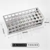 Rack para Tubos de Ensaio de Aço Inoxidável 304 Rack para Tubos Colorimétricos Equipamento de Laboratório para Centrífuga Coleta de Amostras de Sangue Rack Multifuncional para Tubos de Centrífuga