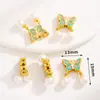 Novo Estilo Chinês Banhado a Cobre Ouro Real Contas de Gota de Óleo Espaçador Pingente Geométrico Dourado Antigo Pulseira Charme Acessórios de Joias DIY