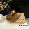 Nueva Colección Primavera/Otoño 2026: Sandalias de mujer estilo coreano inspiradas en Birkenstock, mules slip-on modernos y versátiles para estudiantes mujeres