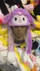 Sombrero de Peluche chiikawa Empleado de Tren Usaqiyka Orejas Wow Móviles Brillante Divertido Sombrero