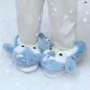 Nuevos Juguetes de Peluche de Pingüino Lindos Estilo Coreano de Invierno, Zapatos de Felpa Cálidos Populares para Interiores y Exteriores para Niñas, Venta al por Mayor