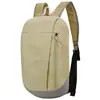 Mochila a color en stock, impermeable, ligera, de gran capacidad para viajes al aire libre, mochila escolar unisex para estudiantes, entrega directa al por mayor