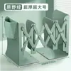 Soporte Metálico Retráctil para Libros con Portalápices para Estudiantes de Secundaria, Soporte Fijo para Libros, Estantería, Almacenamiento Vertical de Libros de Escritorio