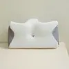 Novo Estilo Almofada de Chifre de Vaca com Suporte Cruzado para Casa Hotel Avião Almofada em Formato de Disco Almofada de Comércio Exterior Amazon Núcleo de Almofada