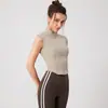 Jaqueta Fitness de Inverno para Mulheres, Colete à Prova de Frio e Quente, Roupas Fitness para Esportes de Corrida, Colete de Fleece, Roupas de Yoga