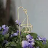 Estilo Japonês Zakka Arte em Ferro Vaso de Flores Decoração Inserção Arranjo de Flores Ornamento de Paisagem Plug-In de Inserção Acessório de Pendurar Acessório para Suculentas Outros
