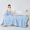 Colcha de Seda Fresca de Verano Transfronteriza Clase A Individual y Doble Lavable a Máquina Colcha para Aire Acondicionado Regalo Colcha Delgada Fabricante Venta al por Mayor
