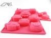 Bandeja de gelo de silicone de fornecimento direto ferramenta abrasiva DIY criativa personalizada cubo de gelo fácil desmoldagem molde de silicone para chocolate bolinhos de arroz caseiros