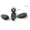 Hebilla de cuerda colgante de plástico negro de protección ambiental, hebilla de plástico para teléfono móvil, accesorios para equipaje, accesorios para reloj colgante