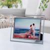 678 polegadas 10 polegadas A4 Moldura de Vidro Cristalino para Certificado Moldura para Estúdio Fotográfico Horizontal e Vertical Logotipo Moldura Decorativa para Sala de Estar