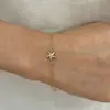 Moda Novo Mais Vendido Estilo Oceano Estrela Incrustada Zircônia Exquisito Pequeno Conjunto de Joias Brincos Colar Pulseira para Mulheres