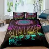 Juego de Cama de Tres Piezas Amazon Atrapasueños Bohemio Impresión Digital 3D Ropa de Cama Exportación Transfronteriza Textiles para el Hogar