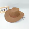 Sombrero Versátil de Protección Solar de Verano Lino Viaje Pesca Playa Pradera Sombrero de Paja para Hombres y Mujeres Sombrero de Vaquero Occidental