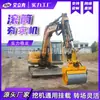 Compactador de Rolo Hidráulico para Escavadeira, Equipamento de Compactação Especializado para Reforço de Pontes e Base Rodoviária, Compactador de Rolo Modificado para Escavadeira