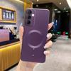 Funda para Teléfono Móvil Samsung A57 Succión Magnética Magsafe A37 Todo Incluido A17 Pintura Metálica A07 Anticaídas A56 Funda Protectora