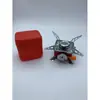 Estufa de Tarjeta para Exteriores Nueva Camping Barbacoa Plegable Portátil Mini Estufa Cuadrada Estufa de Palma Cuadrada Boca de Tornillo Estufa de Tubo Largo
