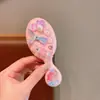 Pente de Massagem com Almofada de Ar Infantil Sanrio Menina Cabelo Livre Doméstico Meninas Topo Craniano Alto Pente Fofo com Cápsula de Ar