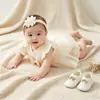 Enterizo de Verano para Bebé Vestido de Princesa 2026 Bebé Niña Meses Pequeños Ropa para Banquete de 100 Días Body Delgado de Verano