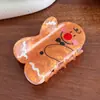 Nuevo Clip Navideño Copo de Nieve Árbol de Navidad Papá Noel Accesorios para el Cabello Brillo Fino Atmósfera Festiva Pinza para el Cabello de Niña