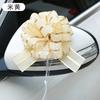 Venta al por mayor de fábrica 50 flotador de bola de grano de piedra espejo decoración manija puerta coche bola no tejida flor suministros navideños