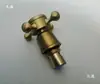 Torneira Retrô Toda em Cobre Escovada Antiga Válvula de Núcleo Manípulo Duplo Manípulo da Torneira Alça Toda em Cobre Roda Flor de Ameixa Acessórios