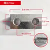 Martillo Rompedor de Excavadora Tubería Accesorios para Tuberías Abrazadera Hidráulica para Tuberías Clip Doble para Tuberías Hebilla de Fijación para Tubería de Hierro Abrazadera para Agujero de Tubería