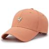Gorra de Béisbol de Metal con Letras Estilo Coreano Primavera y Otoño Deportes al Aire Libre Sombrero para el Sol Gorra de Moda Pequeña y Fresca para Parejas