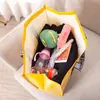 Bolso Tejido de PP Engrosado Personalizado con Fondo de Redes de Cuerda Revestimiento Impermeable Piel de Serpiente Bolsa de Regalo Bolsa Tote Coreana