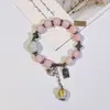 Pulseira de Cerâmica Jingdezhen Nova Pulseira de Cerâmica Jingdezhen Chinesa Joia Simples de Banca Presente para Estudante Joias