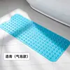 Alfombrilla antideslizante para baño, alfombrilla de ventosa de PVC para bañera de baño, masaje de pies, diseño hueco para drenaje, previene caídas