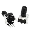 Potenciómetro Tipo Rv09 Vertical 0932 Resistencia Ajustable B1K 5K 10K 50K 100K Mango Largo 12.5mm
