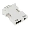 Venda quente HDMI fêmea para VGA conversor macho com projetor de computador de áudio hdmi para vga adaptador