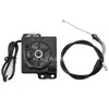 Manopla de Acelerador a Óleo de Alto Torque Modificada para Moto Elétrica Conjunto de Controle Central do Guidão de Giro de Moto Elétrica