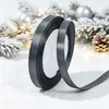Ventas Directas de Fábrica Cinta de Satén de Poliéster de 1 cm de Ancho, Cinta para Lazos de Boda y Empaque de Regalos al por Mayor