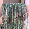 2X4 Pedra Natural Tubo Redondo Espaçador Contas DIY Pulseira Colar Acessórios de Joias Contas Semi-Acabadas Atacado