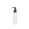 Shengyao Cross-Border Spot 100ml Frasco Transparente de Ombro Reto com Válvula Pump 120ml Loção Óleo de Limpeza Material de Embalagem Cosmética