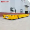 Vehículo Eléctrico Industrial de Plataforma Plana con Control Remoto, Doble Motor, Volante de Dirección Flexible, Vehículo de Plataforma Plana Universal sin Rieles, para Evitar Emergencias