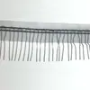 Venta al por mayor del fabricante Cadena de Malla Blanca y Negra Ancha Cadena de Cuentas de Cobre Cadena de Encaje de Hierro Borla DIY Accesorios para Ropa