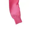 Suéter bordado rosa choque para filhote, blusa de tricô estilo coreano mais grossa, outros itens da moda
