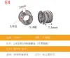 Estabilizador de Acero Inoxidable Accesorios para Jaula de Conejos Soporte en L de Doble Cabeza Tornillo para Cámara de Trípode de 1/4 a 1/4 a 3/8