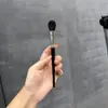 Brochas de Maquillaje Fáciles de Usar, Set Pequeño de Mini Brochas para Iluminador, Brocha Plana de Lana Fina para Aplicar Color, Polvo Suelto, Rubor y Sombra de Ojos