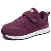 Zapatos para mamá, zapatos de invierno para ancianos, zapatos antideslizantes para mujer, zapatos para caminar para mediana edad y ancianos, zapatos deportivos para hombre, botas de nieve transpirables para pareja